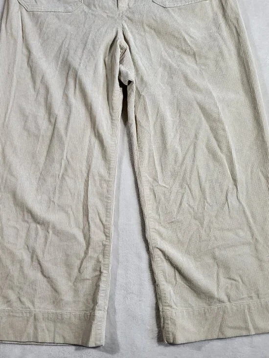 Maeve by Anthropologie - The Colette Cropped Wide-Leg Corduroy Pants - 31 - Picture 5 of 14